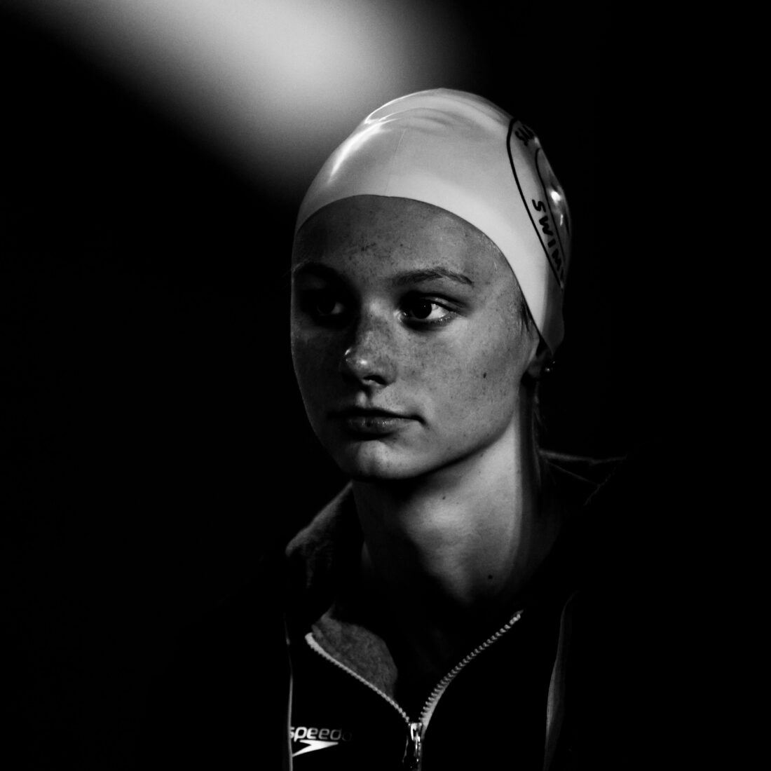 Summer McIntosh, by Michael P Hall, courtesy of Swimming Canada