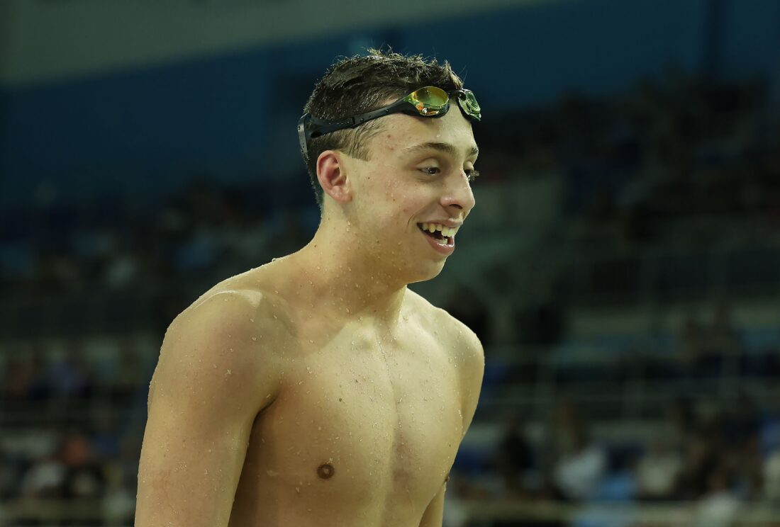 Oliver Dawson, by Michael P. Hall - courtesy of Swimming Canada