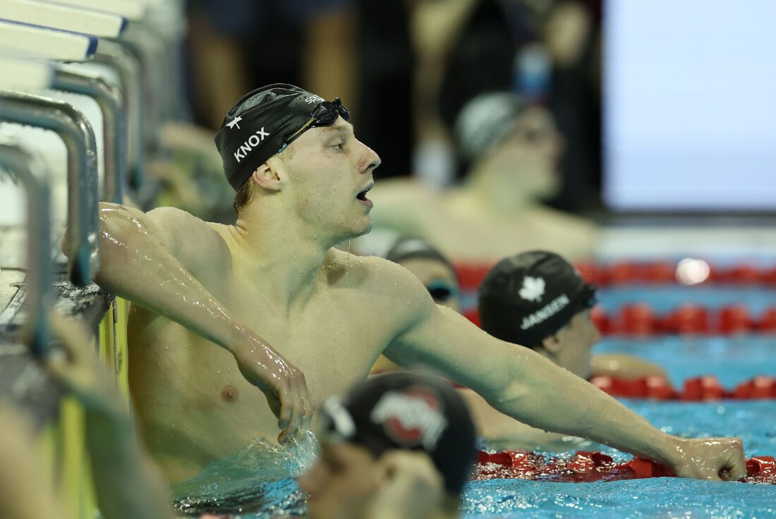 Finlay Knox, by Ian MacNicol, courtesy of Swimming Canada