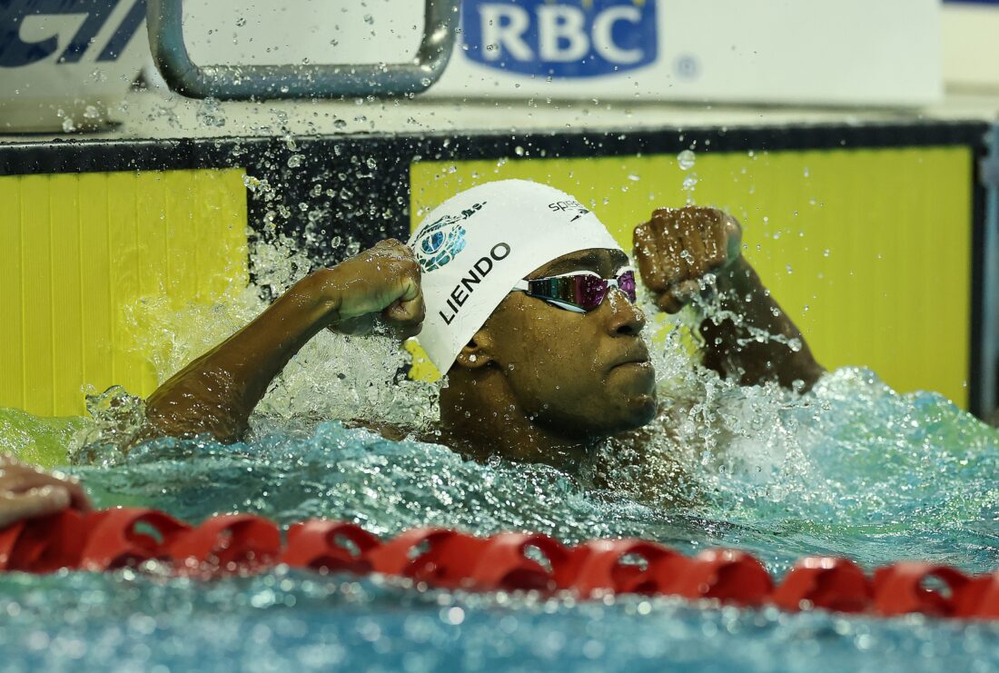 Josh Liendo, by Ian MacNicol, courtesy of Swimming Canada