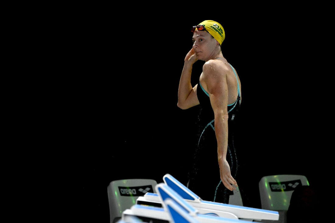 Cate Campbell will take her last stand for the Paris 2024 Olympics tonight - photo by Delly Carr, courtesy of Swimming Australia