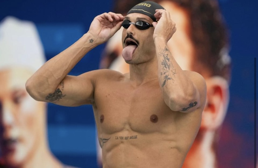 Florent Manaudou in Chartres, courtesy of arena