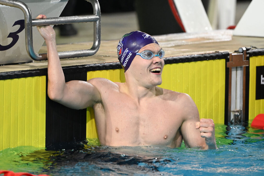 Hodge by Delly Carr, courtesy of Swimming Australia