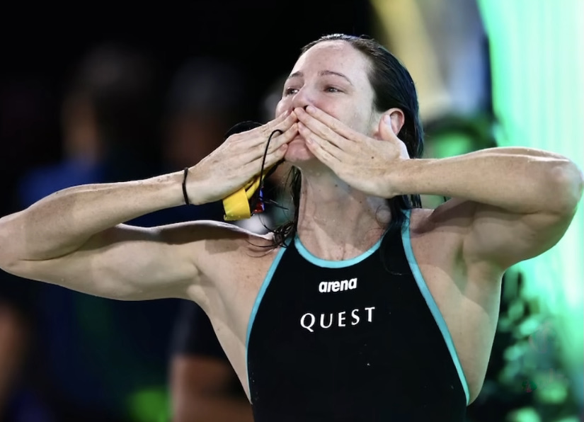 Cate Campbell - Cate Campbell and arena