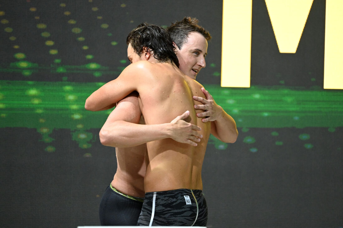 Cameron McEvoy in Brisbane today - vy Delly Carr, courtesy of Swimming Australia 