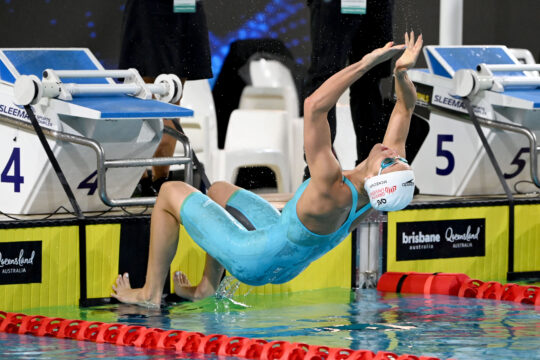 Kaylee McKeown, by Delly Carr, courtesy of Swimming Australia