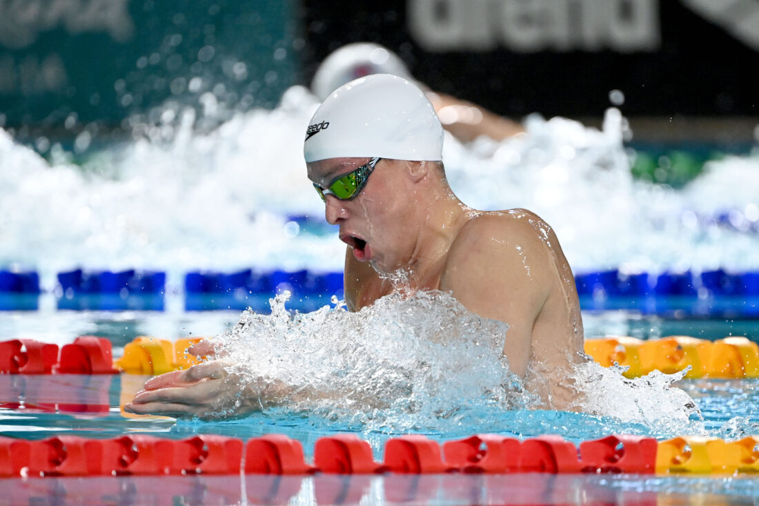 Zac Stubblety-Cook, by Delly Carr, courtesy of Swimming Australia