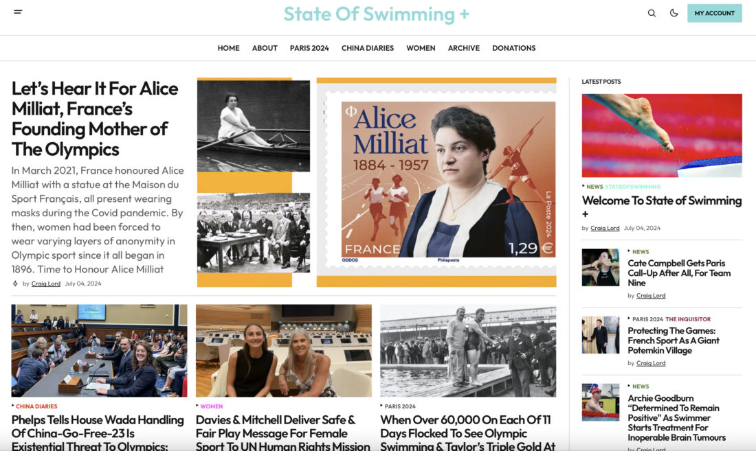 The launch of State of Swimming +